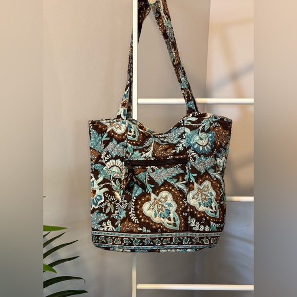 Vera Bradley Floral Patterned Tote and Wallet Set - Picture 3 of 15